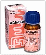 Wormorid Tablets For Worms