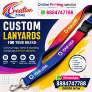 Tag printing Rs. 30/- | Lanyards with printing Rs.30