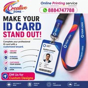 Creative Zone ID Card for Schools Colleges Hospitals Companies